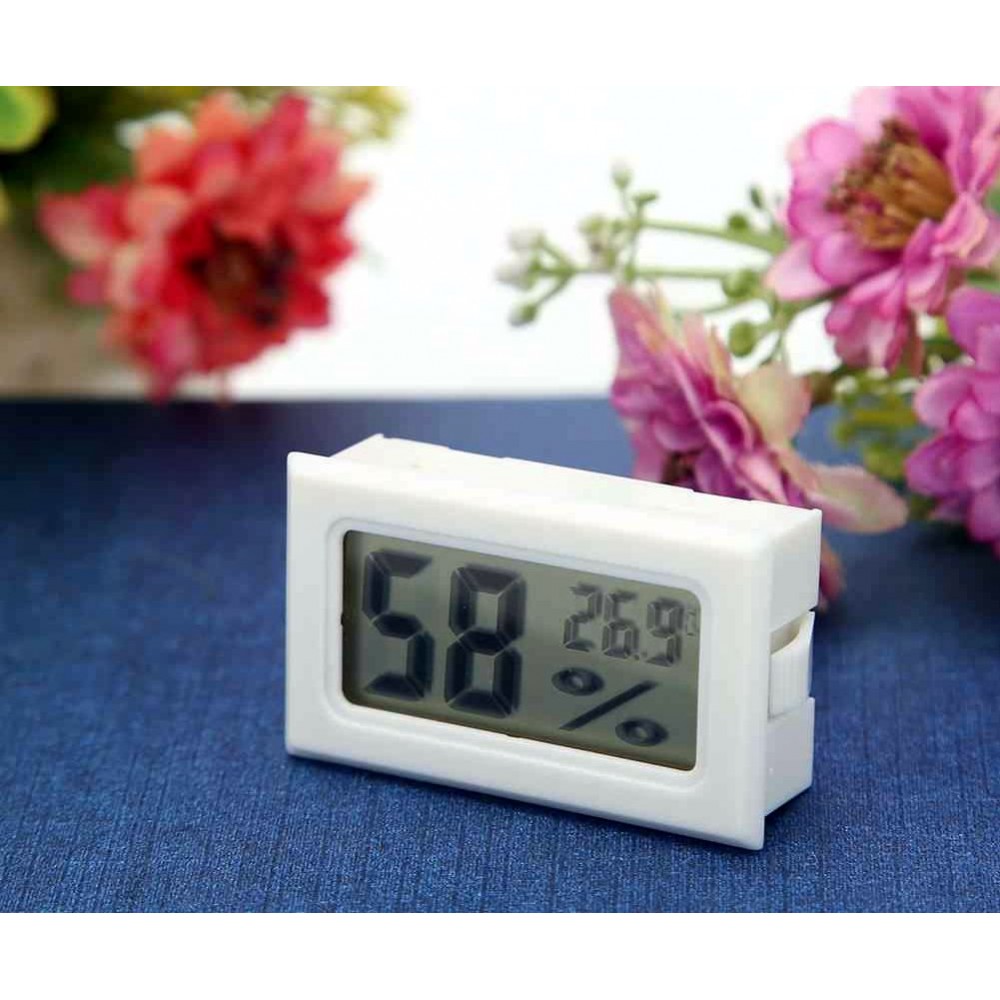 Датчик температуры и влажности  (мини, цифровой, LCD)